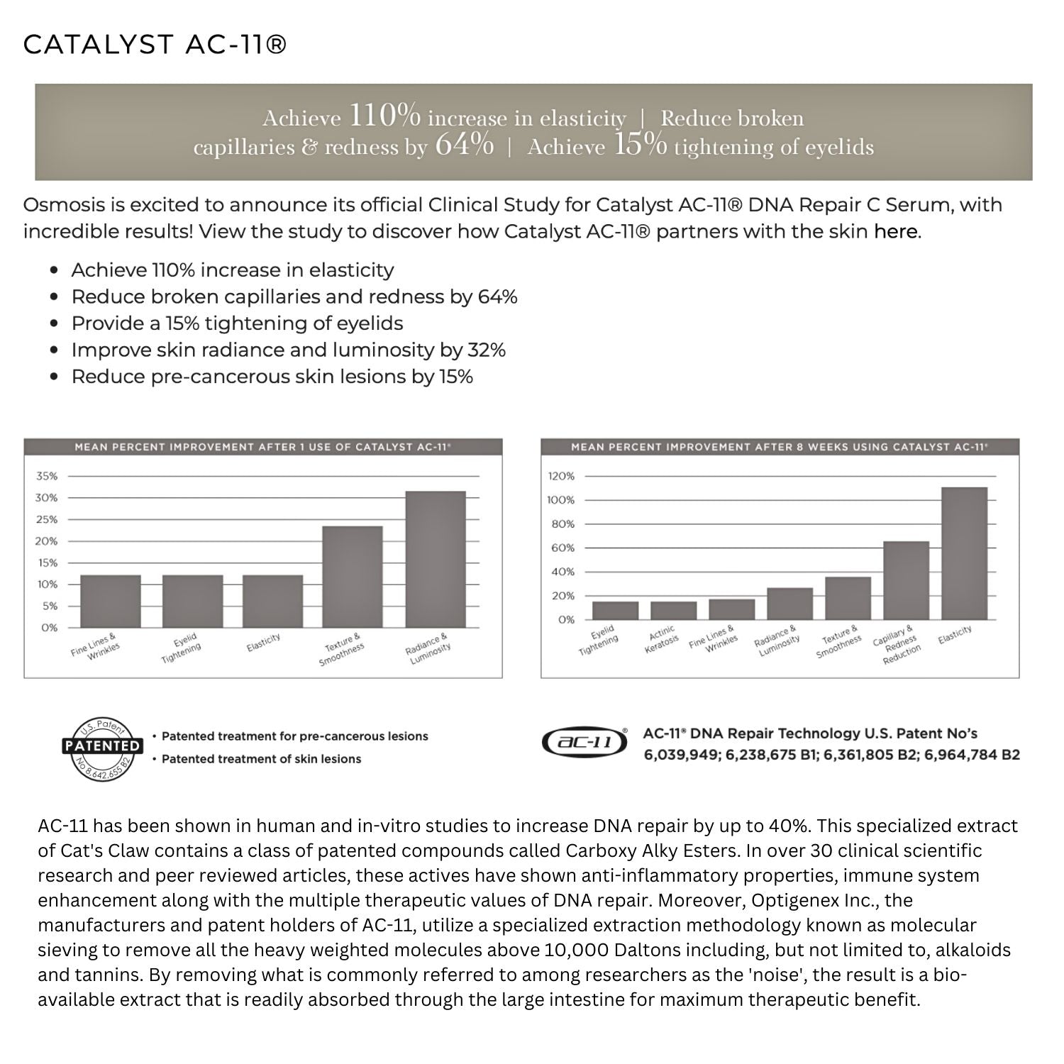 Catalyst - DNA Repair Serum - Osmosis - Sarah Jackson Skincare