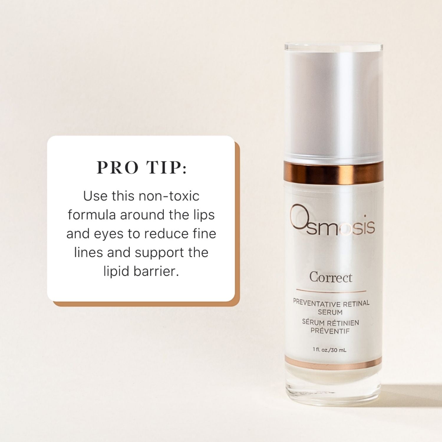 Correct - Preventative Retinol Serum - Osmosis - Sarah Jackson Skincare